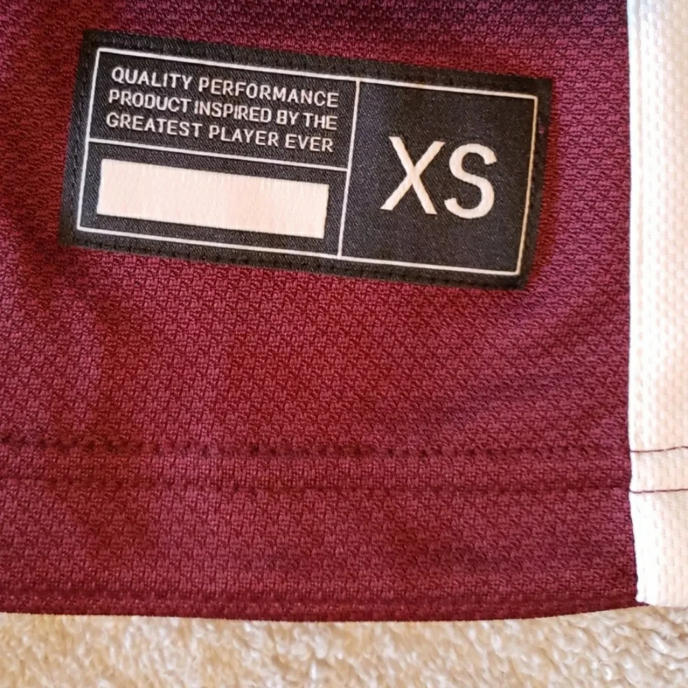 Women's Nike Jordan Jumpman Basketball Jersey Maroon/White Size XS
